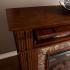 Highgate Electric Smart Media Fireplace - Whiskey Maple