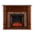 Highgate Electric Smart Media Fireplace - Whiskey Maple