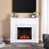 Highgate Electric Alexa Smart Media Fireplace - White