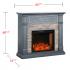 Seneca Smart Media Fireplace - Gray