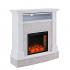 Jacksdale Smart Media Fireplace w/ Faux Stone
