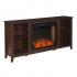 Parkdale Smart Fireplace w/ Storage - Espresso
