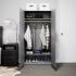 Elite 32 inch Wardrobe Cabinet, Gray