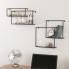 Zyther Metal Wall Shelves - 4pc Set