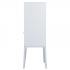 Herzo Tall Storage Cabinet - White