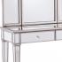 Kalla Mirrored Vanity Set w/ Storage - 2pc
