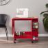 Stradville Expandable Rolling Sewing Table/Craft Station - Universal Style - Farmhouse Red