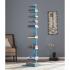 Stewartby Spine Tower Shelf - Bright Cyan Thumbnail
