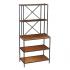 Patrick Two-Tone Mixed Material Bakers Rack