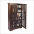 Mission Style Multimedia Storage Cabinet