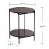 Fostonly Round Marble Side Table