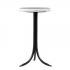 Grendon Round Marble-Top Accent Table