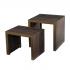 Haddonton Reclaimed Wood Nested Accent Tables - 2pc Set