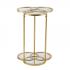 Shirland Geometric Accent Table