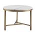 Garza Marble Accent Table - Midcentury Modern Style