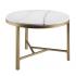 Garza Marble Accent Table - Midcentury Modern Style