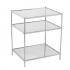 Knox Glam Mirrored Side Table - Chrome