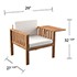 Kanmill Outdoor Lounge Chair w/ Cushions