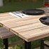 Standlake Slatted Outdoor Dining Table