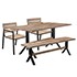 Standlake Slatted Outdoor Dining Table