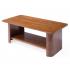 Curved Wood Coffee Table