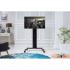 Curved wood TV stand/TV cart no mount