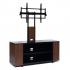 Versatile TV Stand with Multimedia Storage Cabinet for Up to 90