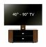 Versatile TV Stand with Multimedia Storage Cabinet for Up to 90