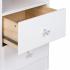 Astrid 6-Drawer Crystal White Dresser