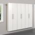 HangUps 72 in. H x 72 in. W x 12 in. D White Wall Mounted Storage Cabinet Set C Thumbnail