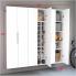 HangUps 90 in. W x 72 in. H x 16 in. D Storage Cabinet Set J - White - 3 Piece