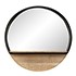 Drelling Round Wall Mirror w/ Shelf