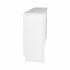 60 inch Shoe Cubby Console , White